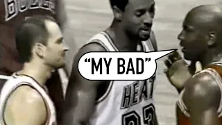 That One Time Michael Jordan Got Bullied By His Own Friend in The Middle of a Game