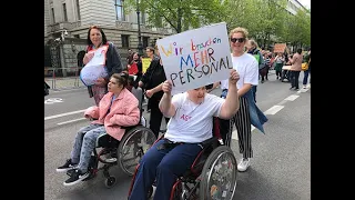 Europäischer Protesttag von Menschen mit Behinderungen