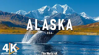 Alaska 4K - Relaxing Music With Beautiful Natural Landscape - Amazing Nature