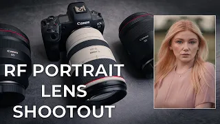 Portrait Lens Comparison - Canon RF 70-200 2.8 vs 85mm 1.2 vs 50mm 1.2