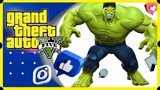 🔴HULK NO GTA - Vini jogando com o incrível hulk no gta 5 ! ( gta v mods )