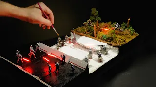 One Diorama, Three Movies | Star Wars Original Trilogy Diorama