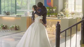 Seeing Cinderella in wedding dress, CEO admits to falling in love with Cinderella and kisses her