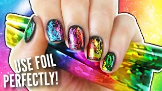 Foil Your Nails Perfectly!