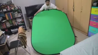 HOW to Fold Portable Green Screen/Blue Screen