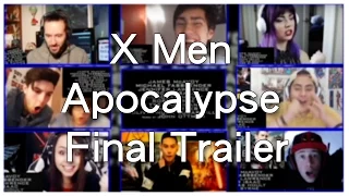 X men apocalypse final trailer reactions mashup