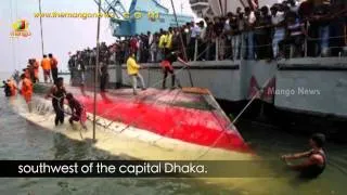Bangladesh ferry carrying 200 people capsizes on river Padma near Dhaka