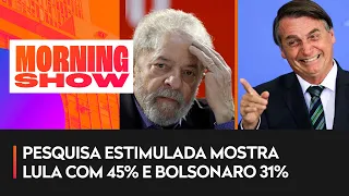 Vantagem de Lula para Bolsonaro diminui, segundo pesquisa Genial/Quaest