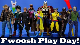 Fwoosh Play Day! Customs 3D Prints Third Party and Official Items for a 6 inch Display 01/06/20