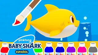 ¿Qué color le queda bien al tiburón bebé? | Aprende Colores con Tiburón Bebé | Baby Shark en español