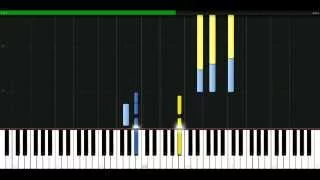 Moby - Porcelain [Piano Tutorial] Synthesia | passkeypiano