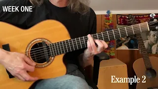 Double Dropped-D Tuning for Acoustic Guitar | Week 1