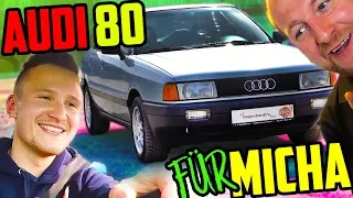 MICHA bekommt seinen RENTNER AUDI! - Audi 80 Typ 89 - Bestandsaufnahme!
