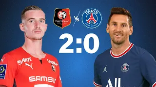 Rennes vs P.S.G |2:0| highlights 2021