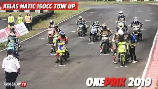 HIGHLIGHTS KELAS MATIC 150CC TUNE UP ONEPRIX 2019 SIRKUIT BUKIT PEUSAR