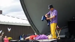 JORDANO THE GREAT - Sawing In Half Illusion 2014 Saanich Fair Victoria BC