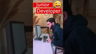 Senior VS Junior 😂 | Funny Developer | Short 🔥