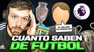 ¿CUANTO SABEN MIS VIEWERS SOBRE FÚTBOL? ¡Preguntas difíciles por SUBS!