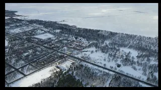 Александрийский парк и Петергоф с высоты птичьего полёта