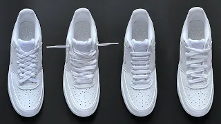 HOW TO LACE NIKE COURT VISION LOW (4 COOL WAY)