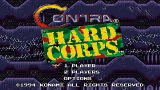 Contra: Hard Corps - Genesis/Mega Drive Longplay (2 Players)