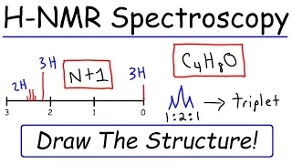 Proton NMR Spectroscopy - How To Draw The Structure Given The Spectrum