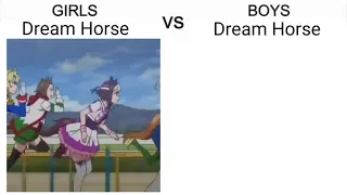 Girls Dream Horse vs Boys Dream Horse