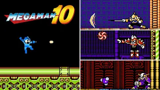 Mega Man 10 [60FPS]: All Special Stages (Buster Only, No Damage)