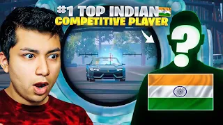 ROLEX REACTS to #1 TOP INDIAN COMPETITIVE PLAYER | PUBG MOBILE | BGMI