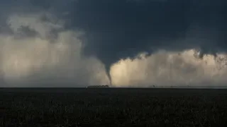 Mothership Supercell Spawns Two Close-Range Tornadoes - Leoti, KS - 05/21/16