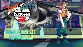 Street Fighter Alpha 2 (Arcade / 1996) - Charlie Nash [1cc Playthrough/Longplay]