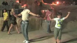 Tarik Belly Dancing to Il Aynab in Old Market Sharem el Sheikh Egypt