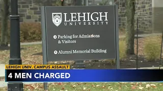 4 men charged after reported hate crime incident at Lehigh University