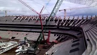 Construção do Estádio da Arena do Grêmio