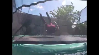 Trampolin for sjov