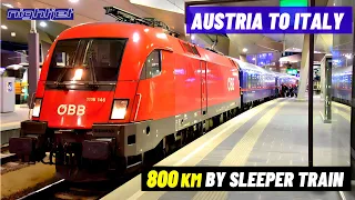 12 HOURS on Nightjet Sleeper Train | Austria to Italy