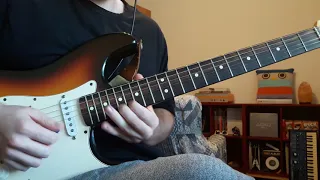 When The Sun Meets The Sky - Eric Johnson(Ending Guitar Solo Cover)