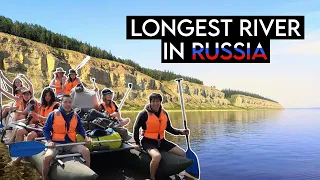 SAILING ALONG THE LONGEST RIVER IN RUSSIA | Summer holidays in Yakutsk with locals