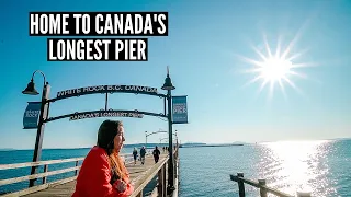 CHARMING WATERFRONT TOWN IN BC: Discover White Rock British Columbia // Nat and Max