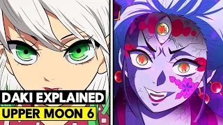 DAKI Upper Moon 6 EXPLAINED! Full Backstory and Powers! - Demon Slayer: Kimetsu no Yaiba