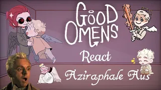 Good omens React To Aziraphale Aus !My au!______