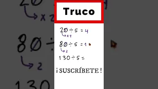 ✅👉 Como dividir facil y rapido