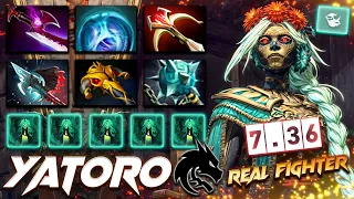 7.36 Yatoro Muerta - New Patch Ownage - Dota 2 Pro Gameplay [Watch & Learn]