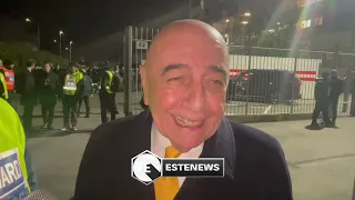 Monza-Milan 0-1, Galliani: "Bisogna essere orgogliosi di questa squadra. Berlusconi era contento"