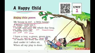 A Happy Child |Poem | English Reading Practice | English Easy Poem