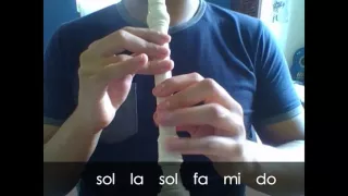 Tutorial de flauta dulce - Campanero