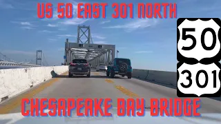 Chesapeake Bay Bridge at day time eastbound scariest bridge in America?