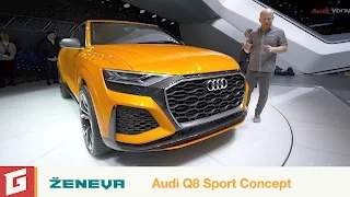 Audi Q8 Sport Concept + SQ5 + S5 Cabrio - GARÁŽ.TV - Rasťo Chvála