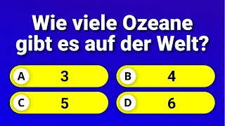 Teste dein Allgemeinwissen! Kannst du diese 10 Fragen richtig beantworten?