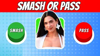 SMASH or PASS - Female Celebrities Edition | 2024 | CELEBRITY QUIZ | QUIZ WAVEZ